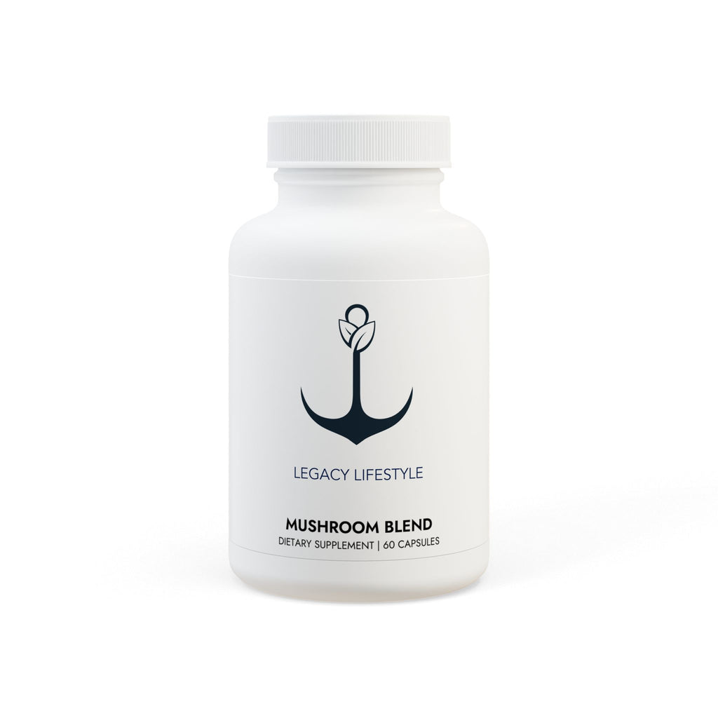 Mushroom Blend Supplement by Navy Lanier (60 Capsules)