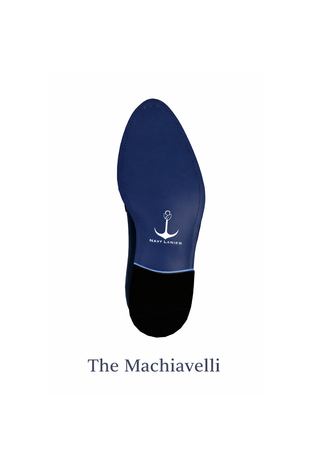 Sole view of the Machiavelli loafer